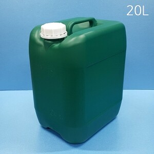 20L 말통 녹색 [12개묶음]사각말통 소스통 액젓통 간장통 석유통 약수통(IS)(박스상품)