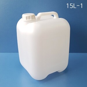 15L-1 말통 반투명 [6개묶음]사각말통 소스통 액젓통 간장통 석유통 약수통(IS)(박스상품)